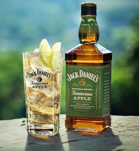 Whisky Jack Daniels Apple 1l + Fire 1l - Kit Original Oferta