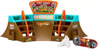 Pista De Patinaje Estadio Tony Hawk Skate Hot Wheels Stadium