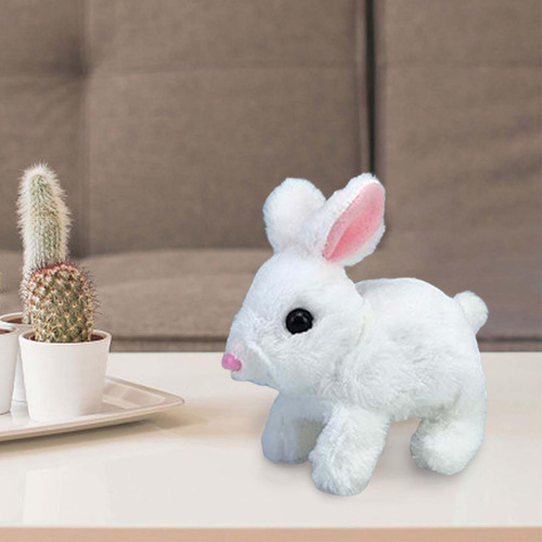 Juguete De Peluche Interactivo De Conejo Electrónico Para