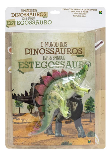 O Mundo Dos Dinossauros: Estegossauro, De © Todolivro Ltda.. Série O Mundo Dos Dinossauros, Vol. 1. Editora Todolivro, Capa Mole, Edição 1 Em Português, 2023