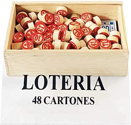 Juego De Mesa Lotería 48 Cartones