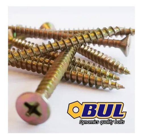 Tornillo Fix P/madera 6x110 X250u - Bul