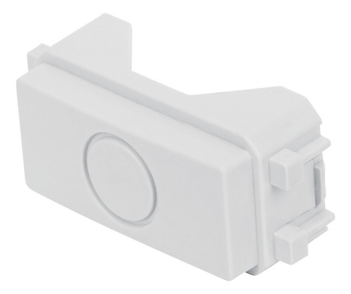 12pzs Módulo Tapón Ciego Línea Italiana Blanco volteck