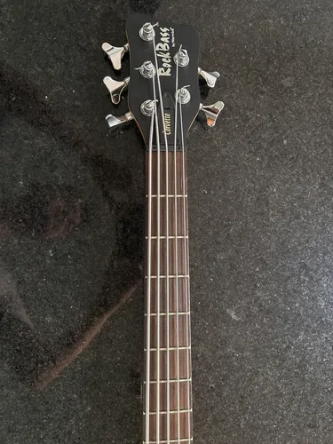 Contrabaixo Elétrico Warwick Rockbass Corvette 5 Cordas Pret