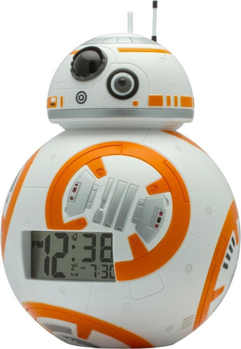 Bb-8 Alarma Bulbbotz Star Wars Despertador Grande 19cm