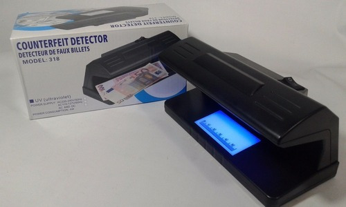 Maquina Detector De Billetes Falsos A Corriente Cod: 318