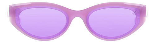 Óculos De Sol Infantil Feminino Disney Polka Dots Poá Roxo
