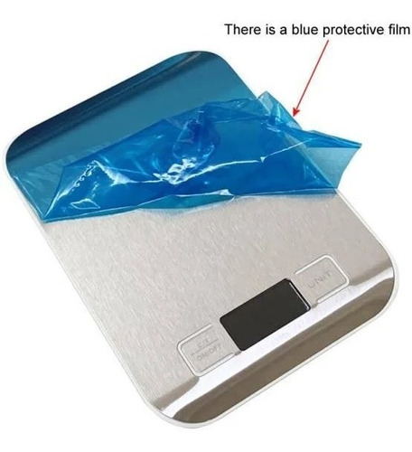 Imagen 4 de 6 de Balanza Gramera Digital De Cocina Recargable Usb 5000 Gr