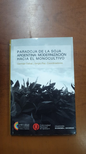 Paradoja De La Soja Argentina-german Dabat-libreria Merlin