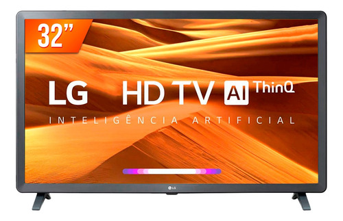 Imagem 1 de 4 de Smart Tv Led 32 Hd LG 32lm 621 Pro 3 Hdmi 2 Usb Thinq Al