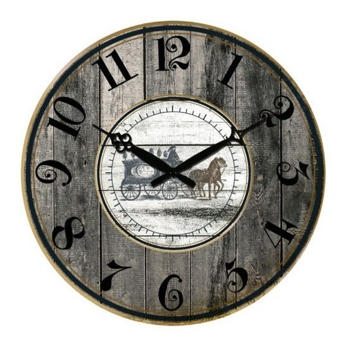 Reloj Antiguo De La Pared Rustic Large Art Home Decor Reloj 