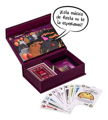 Imagen 4 de 4 de Juego de cartas Exploding kittens Party pack