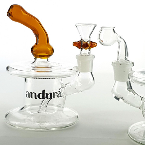 Imagem 3 de 4 de Andurá | Bong De Vidro + Bowl + Nail Oil Dab Domeless 2 Em 1