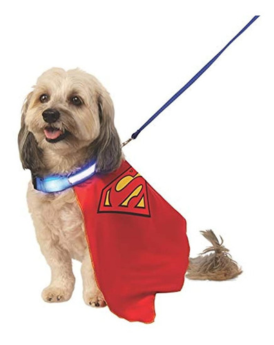 Traje De Mascota De Capa De Superman De Rubie