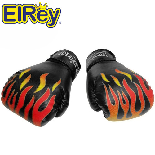 Kit Boxeo Bolsa Completa + Guantes + Bucal + Vendas - El Rey