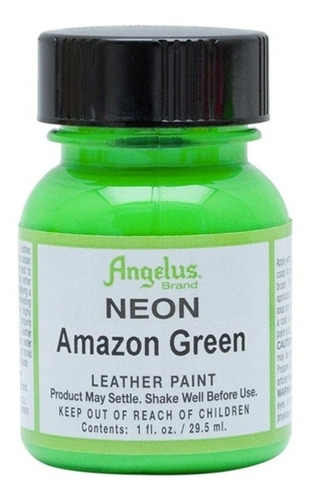 Pintura Angelus De 1oz Verde Neon (amazon Green)
