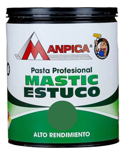 Pasta Profesional Mastic-estuco 1/4 Galón Manpica