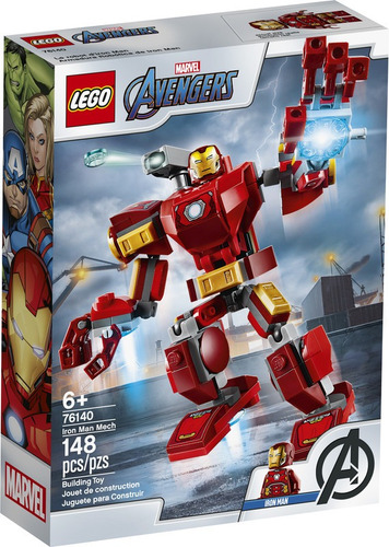 Imagen 1 de 6 de Lego Super Heroes - Armadura Robótica De Iron Man (76140)