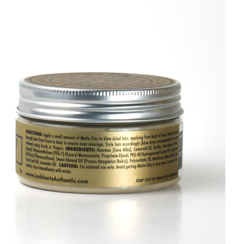 Lockharts Authentic Handcrafted Professional Matte Clay Med