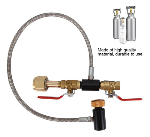 De Adaptador De Recarga De Cilindro De Co2 Cga-320 Con