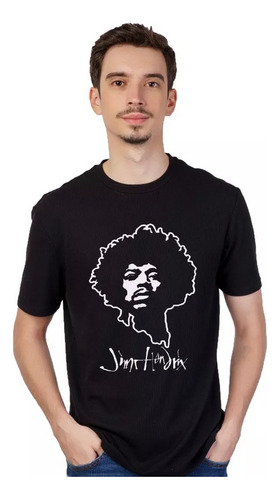 Remera Jimi Hendrix - Cuello Redondo  Infantil