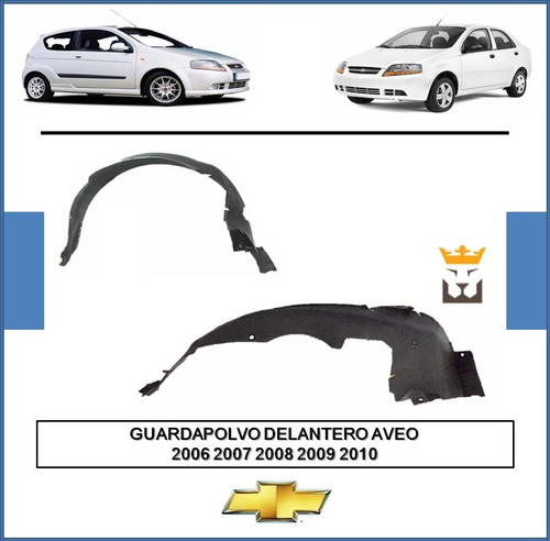 Guardapolvo Chevrolet Izq Der Aveo 2006 2007 2008 2009 2010