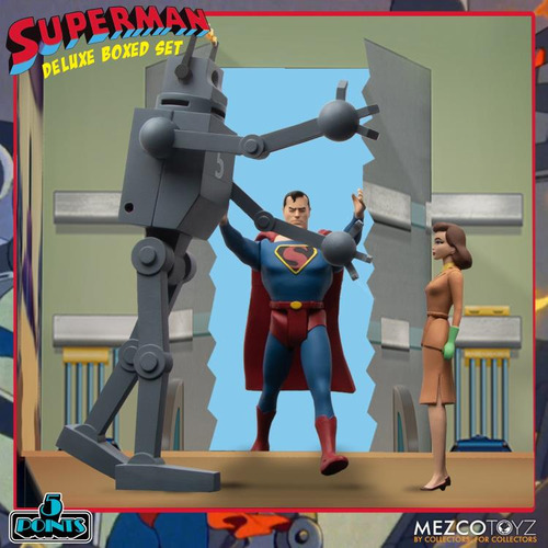 Mezco Superman:the Mechanical Monsters(1941)5 Points Deluxe