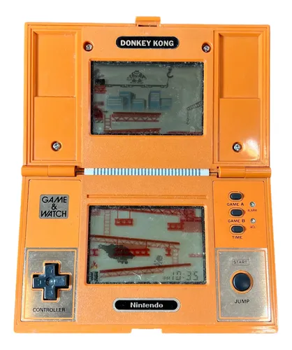 Game & Watch Nintendo Donkey Kong Dk-52 Ano De 1982 Made In Game & Watch Nintendo Donkey Kong Dk-52 Ano De 1982 Made In