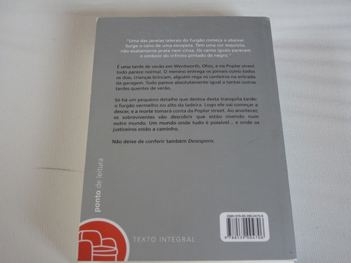 Livro: Os Justiceiros - Stephen King (novo)