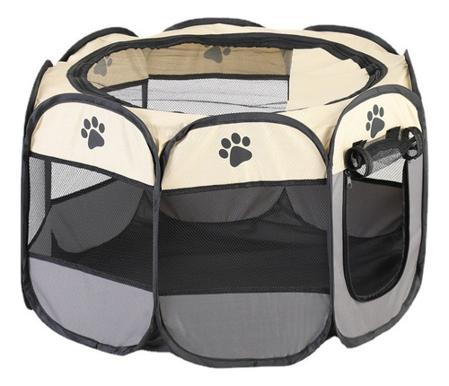 Corral Nido Plegable Para Mascotas Casa Impermeable Xl