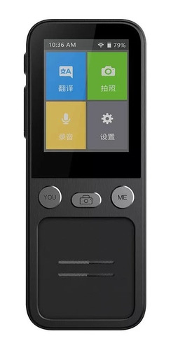 Imagen 1 de 9 de Dispositivo Traductor De Voz Instantáneo Offline Wifi Idioma
