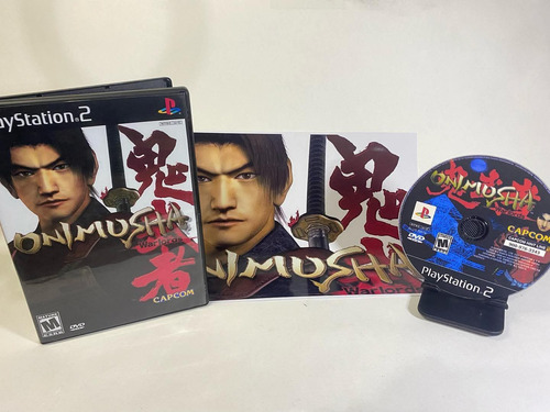 Onimosha Warlords Com Pôster Para Ps2