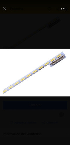 Imagen 1 de 4 de Regleta Led Para Tv 50 Pulgadas Leader Modelo 50yca