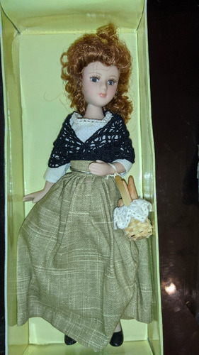 Fortunata  Muñeca Victoriana De Porcelana Planeta Deagostini