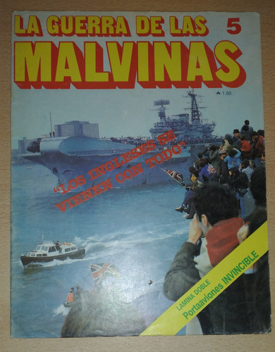 Revista La Guerra De Las Malvinas N°5 Junio De 1986