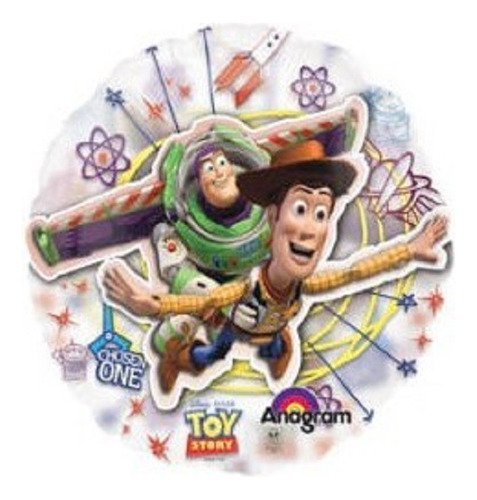 Globo Toy Story Met Jumbo Fiesta Cumpleaños Buzz Woody Trans