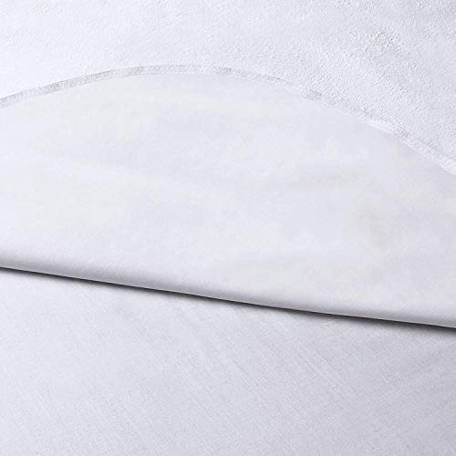 Protector De Colchon Blanco California King Size Microfibra