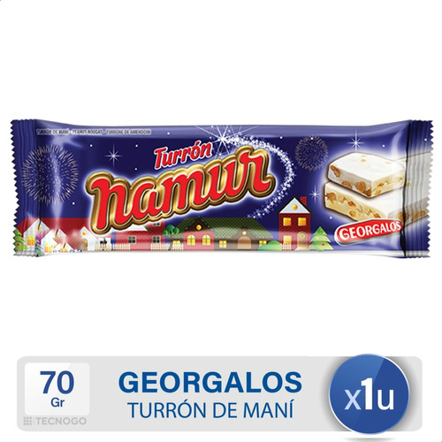 Turron De Mani Georgalos Namur Orginial - Mejor Precio