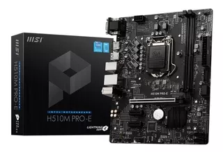 Motherboard Msi H510m Pro-e 11va Gen S1200 Ddr4 Pcie 4.0