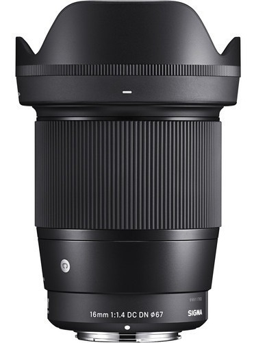 Lente Sigma 16mm F/1.4 Dc Dn Contemporary - Sony Novo