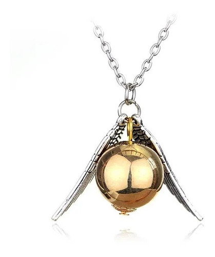 Colar Pomo De Ouro Harry Potter