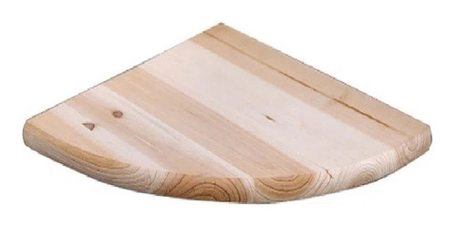 Imagem 5 de 5 de 3 Prateleira De Canto Madeira Pinus 20cm P/ Organizar A Casa