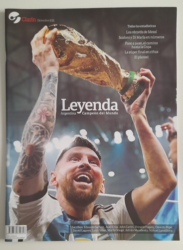 Revista Clarin Especial Argentina Campeon Mundial Qatar 2022
