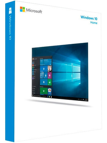 Windows 10 Home Microsoft 64 Bits Español Dvd Kw9-00142