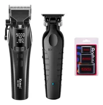 Comprar Kit Maquinas Cortar Cabello Kemei Clipper 1858 Trimmer 2299