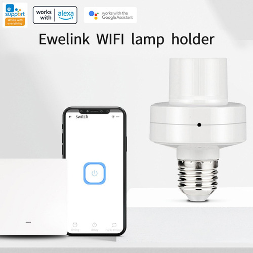 . Convertidor De Base De Luz E27 Enchufe De Bombilla Wifi