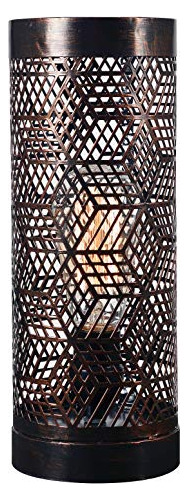 Lámpara Decorativa Uplight Rubik, Bronce Cobre