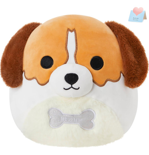 Cozyworld Almohada De Peluche De Perro Beagle De 10 Pulgadas