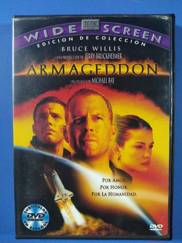 Pelicula Armaggedon Bruce Willis Dvd Original Usado 