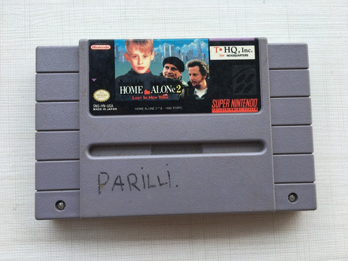 Juego De Super Nintendo Home Alone 2